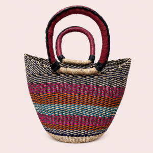 Ladies mini U-shopper bag