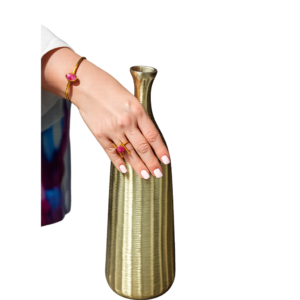 Ring- Barres Stone